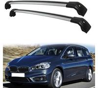 Car Roof Rack For BMW 2Series Gran Tourer 5dr MPV 2015-2021 Waterproof Removable Carrier Bars Luggage Cross Low Wind Noise Accessories,C-Silver Black