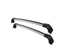 Car Roof Rack For BMW X1 F48 2016-2022 Aluminum Alloy Side Bars Cross Rails Roof Rack Luggage Carrier 2Pcs Roof Bars(Silverblack)