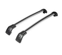 Car Roof Rack For Lexus UX 2019-present Roof Rail Rack Lockable Cargo Bars Silver And Black 2PCS Cross Bar Ajustable