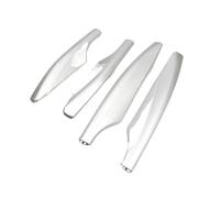 Car Roof Rack For Nissan For Patrol For Y62 2010-2014 2015 2016 2017 2018 4Piece Car Roof Luggage Rack Cover Roof Rack Corner Protector Rooftop Luggage Holder(Silver)