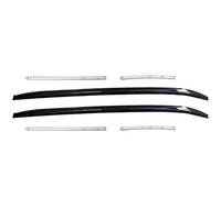 Car Roof Rack For Nissan For Qashqai 2024 2025 Roof Rail Rack Crossbars Cross Bars Aluminum Alloy Black Accessories 2PCS Kayak Roof Rack(Black)