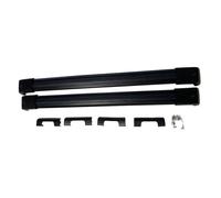 Car Roof Rack For Nissan For X-TRAIL 2008 2009 2010 2011 2012 2013 Aluminum Black Cross Bar Roof Cargo Luggage Rack 2PCS