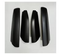 Car Roof Rack For Toyota For Highlander 2009 2010 2011 2012 2013 4PCS ABS Roof Rack Luggage Bar Rail End Protection Cover Shell Luggage Rack(Matte black 4pcs)