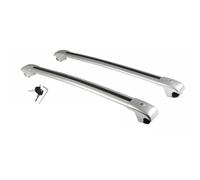 Car Roof Rack Lockable For Mercedes For Benz GL X164 2006-2012 Rack Cargo 2PCS Crossbar Bars Black Roof Rail(Silver)