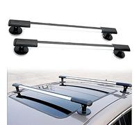 Car Roof Rack, Magnetic Cross Bar, Heavy-Duty Adjustable Travel Rack, Universal Detachable Design, Quick Fit for Vehicles, Supports Over 100kg, Length 98-113cm