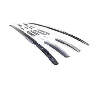 Car Roof Rack Upgraded Roof Rail Bar Rack Thicken Design Fix By Screw Free Drill Hole Lockable Aluminum Crossbars For Mitsubishi For Outlander 2013-2021(Style 2)