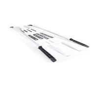 Car Roof Rack Upgraded Roof Rail Bar Rack Thicken Design Fix By Screw Free Drill Hole Lockable Aluminum Crossbars For Mitsubishi For Outlander 2013-2021(Style 3)