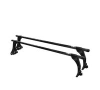 Car Roof Racks Bars 120CM 135CM Universal Motors Roof Luggage Rack Kit Does Not Require The Roof Rail Metal Luggage Rack Vane Bracket Kit Car Flush Rail(135cm)