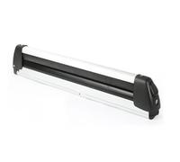 Car Roof Racks Bars 2 Pcs Universal Aluminum Alloy With Lock Extended Cross-country Board Cars Car Roof Winter Ski Double Snowboard Shoe Roof Rack Car Flush Rail