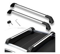 Car Roof Racks For Kia For Sportage 2016 2017 2018 2019 2020 Crossbars Roof Rail Rack Lockable Aluminum Alloy Roof Rack Crossbars(Silver and Black)