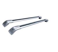 Car Roof Rail Rack Lockable Cargo Bars 2Pcs Cross Bar Ajustable For KIA For Carnival 2015-2021 YP Auto parts(All silver)
