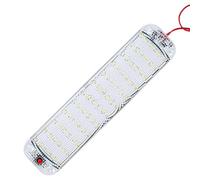 Car Roof Reading Light,Car Ceiling Roof Lights Superhighlight 72LED 12-80V Car Reading LED Night Strip Light Interior Light Ceiling Lamp for Van Lorry Truck Camper Boat