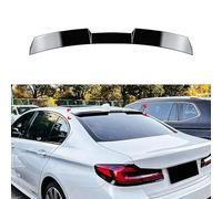 Car Roof Spoiler for BMW 5 Series G30 525i 530i 2018-2023,ABS Rear Trunk Wing,Glossy Black,Carbon Look,Glossy Black