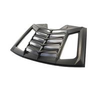 Car Roof Window Louver Shutter Compatible For Dodge Charger 2011-2022 Rear Window Trim Cover 3PCS Glossy Black Car Accessories Matte Black(Matte Black)