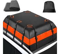 Car Rooftop Cargo Carrier Bag for Cupra Formentor Leon Born Tarraco Ateca R, 21 Cubic Feet Waterproof Car Roof Box Suitcases, Car Rooftop Luggage Bag with Anti-Slip Mat Lock & Straps