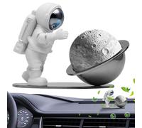 Car Room Fragrance Diffuser, Planet Astronaut Theme Sculpture - Dashboard Decorative Figure and Fragrance Diffuser - For Commuting Travel Road Trips Family Trips and All Vehicles such as Truck Minivan