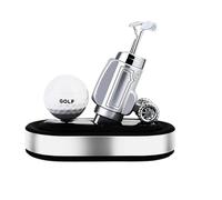 Car Rotating Aromatherapy Diffuser Solar - Center Console Perfume Decoration Ornament, Golf Elements Scent Air Freshener | Auto Interior Fragrance Accessory For Small Sedan Truck Suv Rv Vehicle