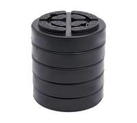 Car Round Rubber Arm Pads 5pcs Rubber Block for Hydraulic Jack For Auto Lift Car Truck Hoist Universal 12 * 3cm