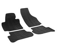 Car rubber mats Skoda Yeti GL 0339 Set Rubber Mat Plus T Profile Mounting Clips, 4 Pieces