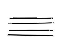 Car Rubber Sealing Strips for Mitsubishi for Montero for Pajero 3th 4th V73 V74 V75 V76 V77 V78 V93-V98 2001-2016 4PCS Car Outer Door Window Rubber Weatherstrip Door Seal Strip