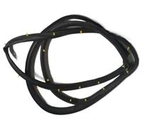 Car Rubber Sealing Strips Weatherstrip Door Seal for Chevrolet for Lacetti 2003-2013/For Daewoo for Nubira 2003-2007/For Gentra II 2013-2015 Car Door Rubber Seal(4 Piece Set)