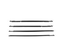 Car Rubber Window Glass Seal for to&yo&ta 4 Runner 2010-2021 4Pcs Car Front Rear Window Weatherstrip Glass Outer Seal Belt Trim Sealing Rubber Strips
