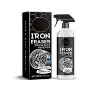 Car Rust & Iron Particle Remover Spray, 120ml Iron Fall Out Remover for Car,Fast-acting Heavy-duty Alloy Wheel Cleaner for Rust Stain Removal,Strong Metal Tools RustDissolver for All Auto Surfaces