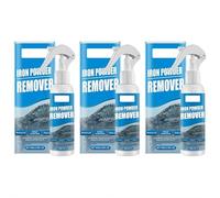 Car Rust Removal Spray, Heavy-Duty Car Iron Powder Remover, Multipurpose Rust Stain Remover, Cars Maintenance Powder Spray RustRemover Irons Cleaning for Tools Cars Chains Iron Out