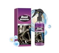 Car Rust Remover - 100ml Powerful Stain Cleaner Spray with Iron Powder Converter for Automotive, Wheel, Chassis, Marine, Industrial, Home Metal, Furniture Repair and Maintenance Use