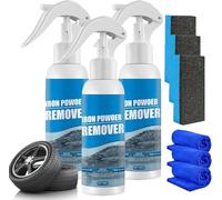 Car Rust Remover Spray, 2025 New Rust Remover for Metal, Multi Purpose Iron Powder Removers Spray, Rusts Converter for Metal Water Based, Instant Removers Sprays, Anti Rusts Sprays Sets (3 Set)