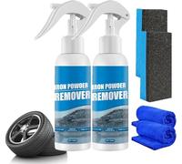 Car Rust Remover Spray, 2025 New Rust Remover for Metal, Multi Purpose Iron Powder Removers Spray, Rusts Converter for Metal Water Based, Instant Removers Sprays, Anti Rusts Sprays Sets (2 Set)