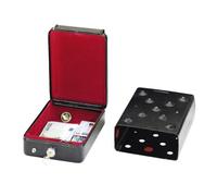 Car safe - black - incl. mounting bracket and 2 keys (22,5x16,5x8,5cm)