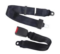 Car Safety Belt Safety Two Bolt Point Adjustable Belt black Universal Car Vehicle Belt Extension Extender Strap 88-130CM