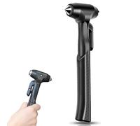 Car Safety Hammer, Window Breaker, Metal Car Safety Hammer, Emergency Escape Window Breaker and Seatbelt Cutter, Black Car Window Breaker Tool for Car Accidents