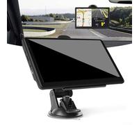 Car Sat Nav, 7 Inch GPS Navigator Touchscreen, Live Traffic Map For Car Truck Navigation, UK Ireland Maps Lifetime Free Update, Hands-free Calling and Driver Alarm
