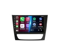 Car Sat Nav for Benz E Class W211 2005-2010 Sat Nav for Car/Truck/Hgv Fm Transmitter, Voice Reminder Mini Usb Tf Eu Uk Map Speeding Alarm, 4 Core 1G+16G