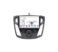 Car Sat Nav for Ford Focus 3 Mk 3 2011-2019 Wireless Motorcycle Sat Nav Motorbike Hd Gps System with Uk & Europe Maps, Postcode Search, Voice Guidance, Speed Camera Alerts & Poi, 8 Core 4G+64G