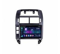 Car Sat Nav for VW Volkswagen Polo Mk4 2004-2011 Sat Nav World Maps Fm Transmitter, Voice Reminder Mini Usb Tf Eu Uk Map Speeding Alarm, 8 Core 8G+256G