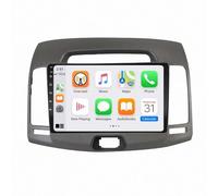 Car Sat Nav Gps Navigation for Hyundai Elantra Korea 2006-2011 Hd Touch Screen with Bluetooth/Fm/Aux, Support Mirror Link/Voice Control/Mirror Link, 8 Core 4G+64G