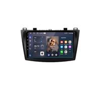 Car Sat Nav Gps Navigation for Mazda 3 2009-2013 Hd Touch Screen Live Navigation Car Play Mirror Link Music Video Player Airplay/Aux/Fm, 4 Core 1G+32G