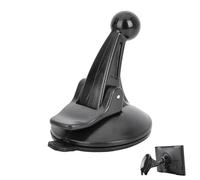 Car Sat Nav Holder for Garmin, 17mm Suction Cup Mount with Ball Connector, Replacement Windscreen Suction Cup Mount Fit for Garmin Drivesmart Nuvi Zumo NuLink Dezl Driveassist (Black; 70mm*56mm)