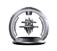 Car Scent Diffuser Ornament - Solar-Powered Air Freshener, Easy One-Hand Install, Reusable with Your Own Essential Oils