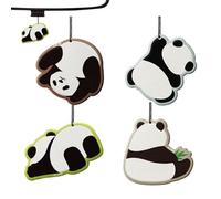 Car Scents Air Freshener 4 Pieces Rearview Mirror Decor