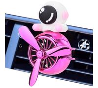 Car Scents Air Freshener | Car Fragrance Diffuser | Cute Astronaut Rotating Propeller Aromatherapy Ornament for Automotive Travel Road Trip