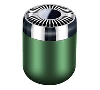 Car Scents Air Freshener - Electroplating 6.5x6.5x9cm Safe Solid Perfume Diffuser | Aromatherapy Fragrance Humidifier With Remote, For Car Interior, SUV, Truck, Office, And Home Use