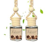 Car Scents Air Freshener,Hangable Car Fragrance Freshener | Glass Bottle Aromatherapy Fresheners, Air for, Long-Lasting Fragrance for Home