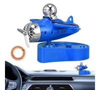 Car Scents Fragrance Dispenser, Solar Powered Car Perfume Air Freshener, Distributes Pleasant Fragrances in the Vehicle, Stylish Dashboard Decoration for Car, Truck, SUV, Ideal for Travel, Commuting