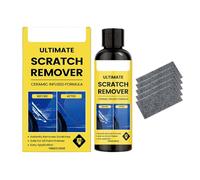 Car Scratch Eraser - 100g Paint Correction Polishing Paste, Buffing Restoration Kit Including Five Cleaning Cloths For Automotive Detailing | RV outside Renewal Projects, Garage Maintenance Tasks,