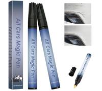 Car Scratch Removal Pen, 2pcs Quick Touch-Up Magic Paint Pens, Cars Scratch Repair Magic Pen, Repair Solution For Car Scratches, Universal Colour For Various Cars Scratch Repairs Easy To Repair Paint