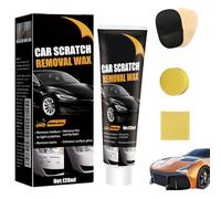 Car Scratch Removal Wax, 2026 New Car Scratch Repair Wax- 3-in-1 Scratch Remover & Paint Restorer for Deep Scratches, Swirl Marks & Scuff Removal for All Car Paint Colours (1pc)